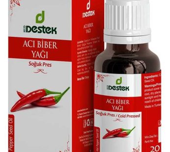 Acı Biber Yağı (Soğuk Pres) 20 ml