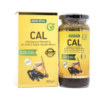 CAL Keçiboynuzu Pekmezli Arı Sütlü Zeytin Yapraklı karışım 300 gr