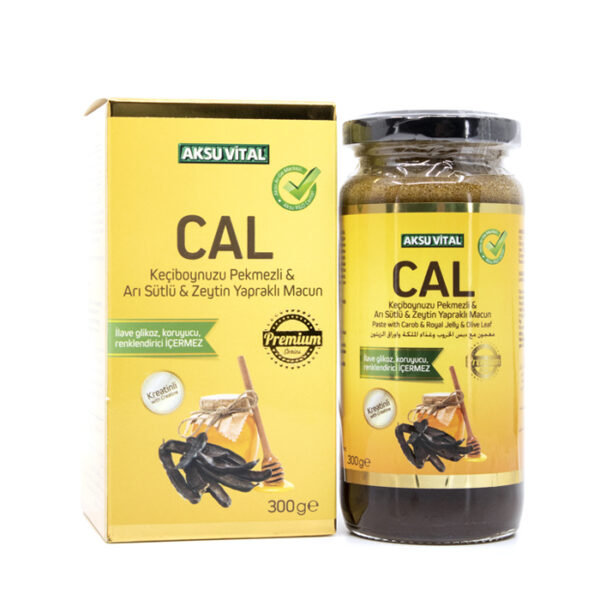 CAL Keçiboynuzu Pekmezli Arı Sütlü Zeytin Yapraklı karışım 300 gr