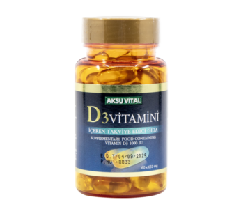 Vitamin D3 60 Softjel