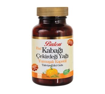 Balen Bal Kabağı Çekirdeği Yağı Yumuşak Kapsül 1380 Mg* 100