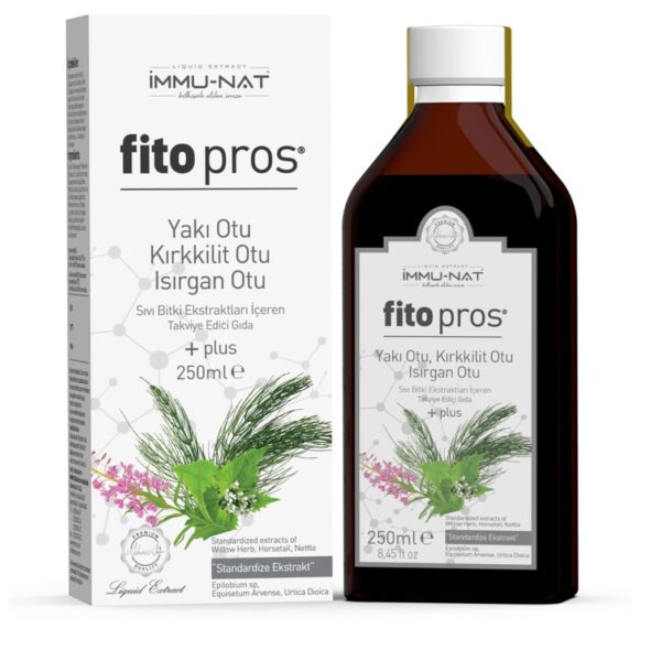 FİTO PROS Yakı otu Kırkkilit otu Isırgan otu Sıvı Ekstraktı 250 ml