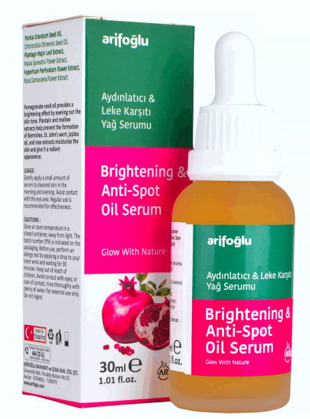 Nar Yağ Serumu Aydınlatıcı ve Leke Karşıtı 30ml Brightening Anti-Spot Oil Serum