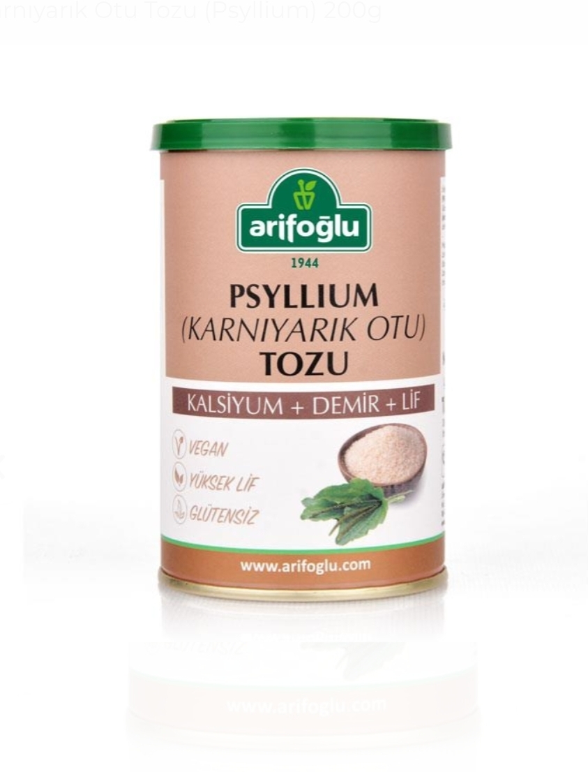 Karnıyarık Otu Tozu (Psyllium) 200g