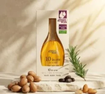 SOFTTO PLUS 10 ın 1 Değerli Yağ İçerikli Saç Vücut ve Yüz Bakım Yağı 120 ml